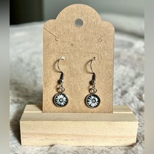 2 for $14 Handmade Flower Fishhook Earrings